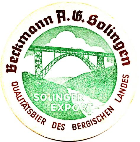 solingen sg-nw beckmann beck rund 3a (215-export-grnbraun) 